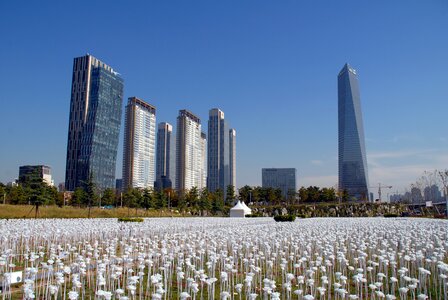 Songdo central park park 0 won seawater