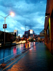 Rainy day in New Brunswick, NJ