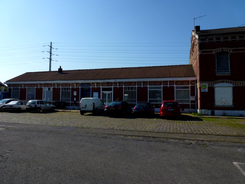 Raismes (Nord, Fr) la gare SNCF
