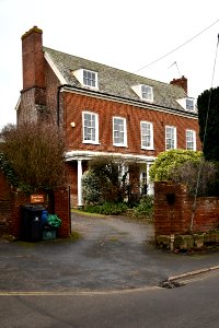 Queen Anne House And Front Wall To Garden