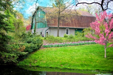 Farm landscape countryside