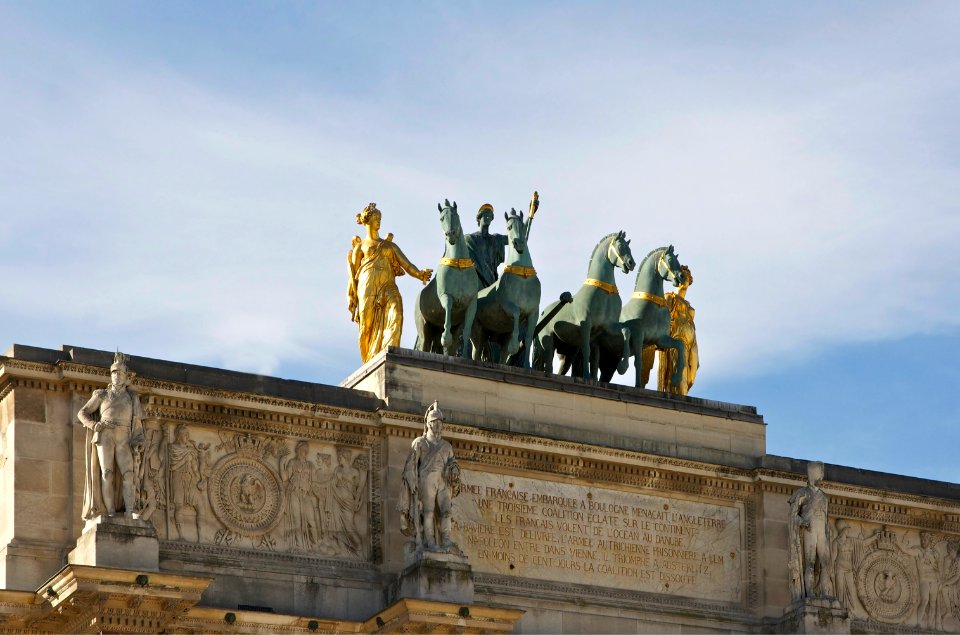 Quadrige top arc Carrousel