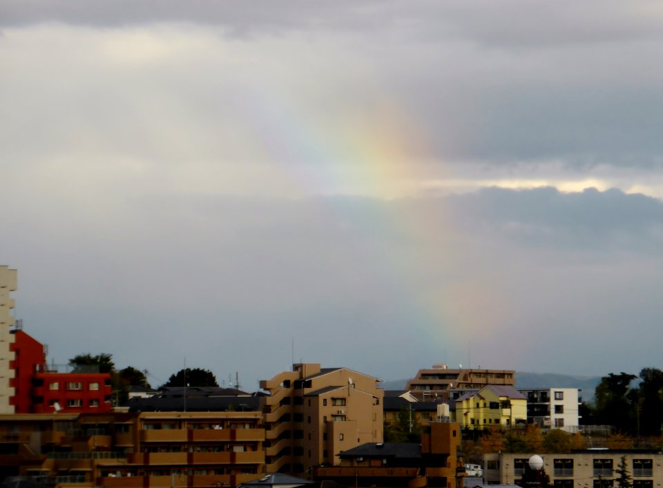 Rainbow at Suita,6th November 2014