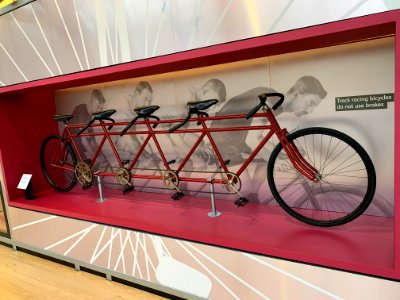 Quadruplet pacing bicycle, Possibly Ariel, Birmingham, c1900