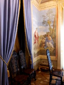 Queen's Study painted al fresco in the Wilanów Palace 01
