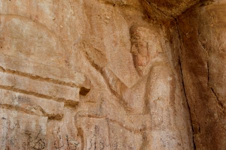 Qizqapan (Seriserd) archaeological cave tomb in Sulaymaniyah, Kurdistan Region of Iraq 17