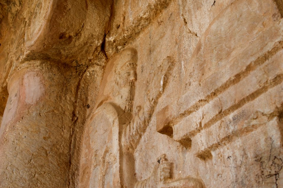 Qizqapan (Seriserd) archaeological cave tomb in Sulaymaniyah, Kurdistan Region of Iraq 16