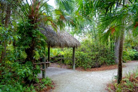 Rain shelter - McKee Botanical Garden - Vero Beach, Florida - DSC03165