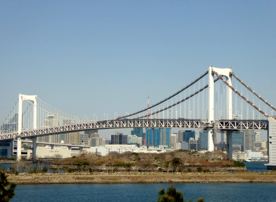 Rainbow Bridge at Odaiba