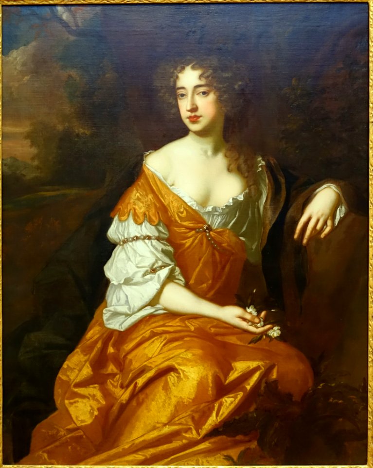 Queen Mary, Second Wife of James II, by Peter Lely, undated, oil on canvas - Portland Art Museum - Portland, Oregon - DSC08805