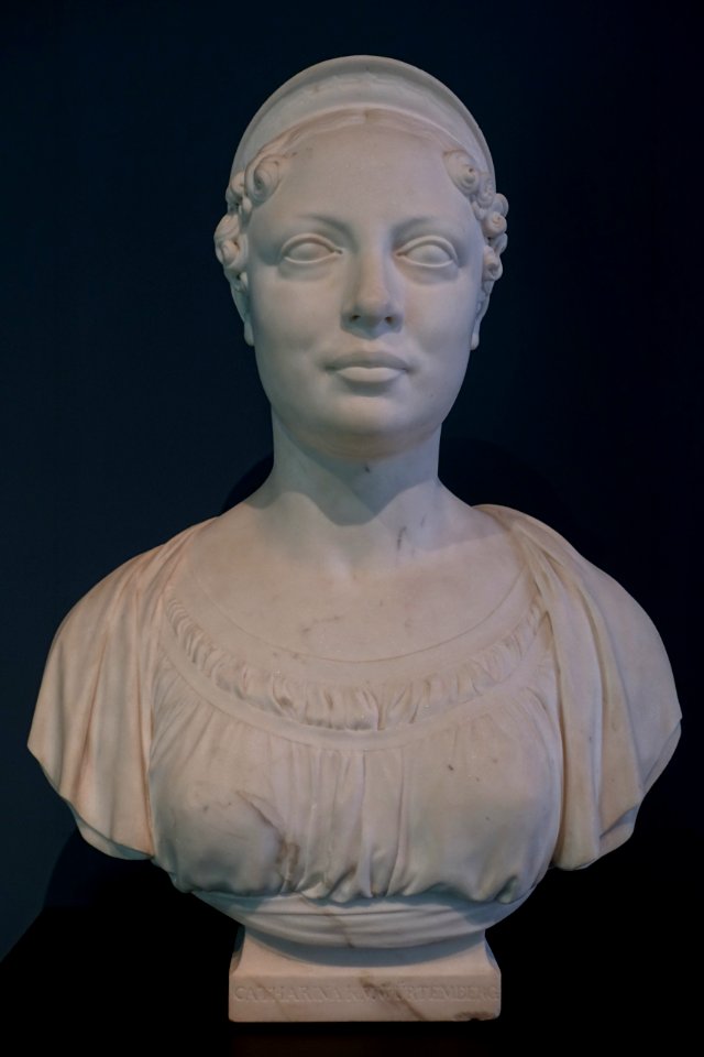 Queen Katharina von Wurttemberg by Johann Heinrich Dannecker, after 1818 - Landesmuseum Württemberg - Stuttgart, Germany - DSC03272