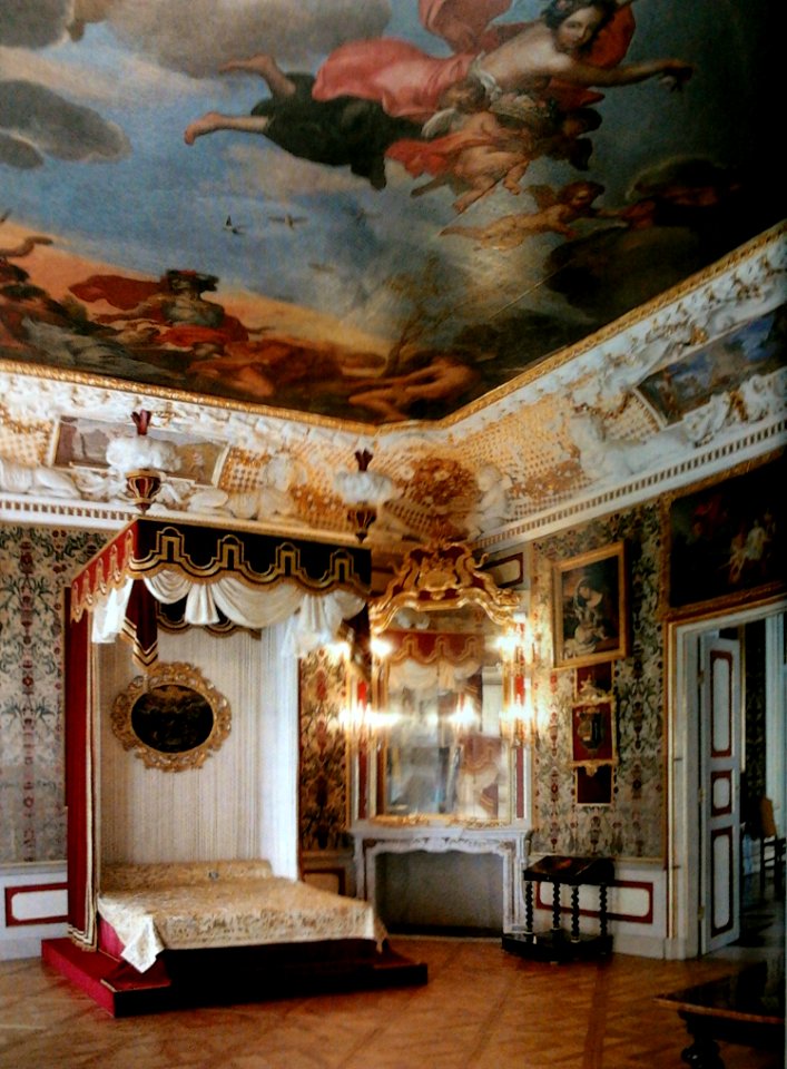 Queen's Bedroom in the Wilanów Palace