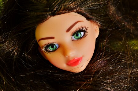Eyes beauty hair