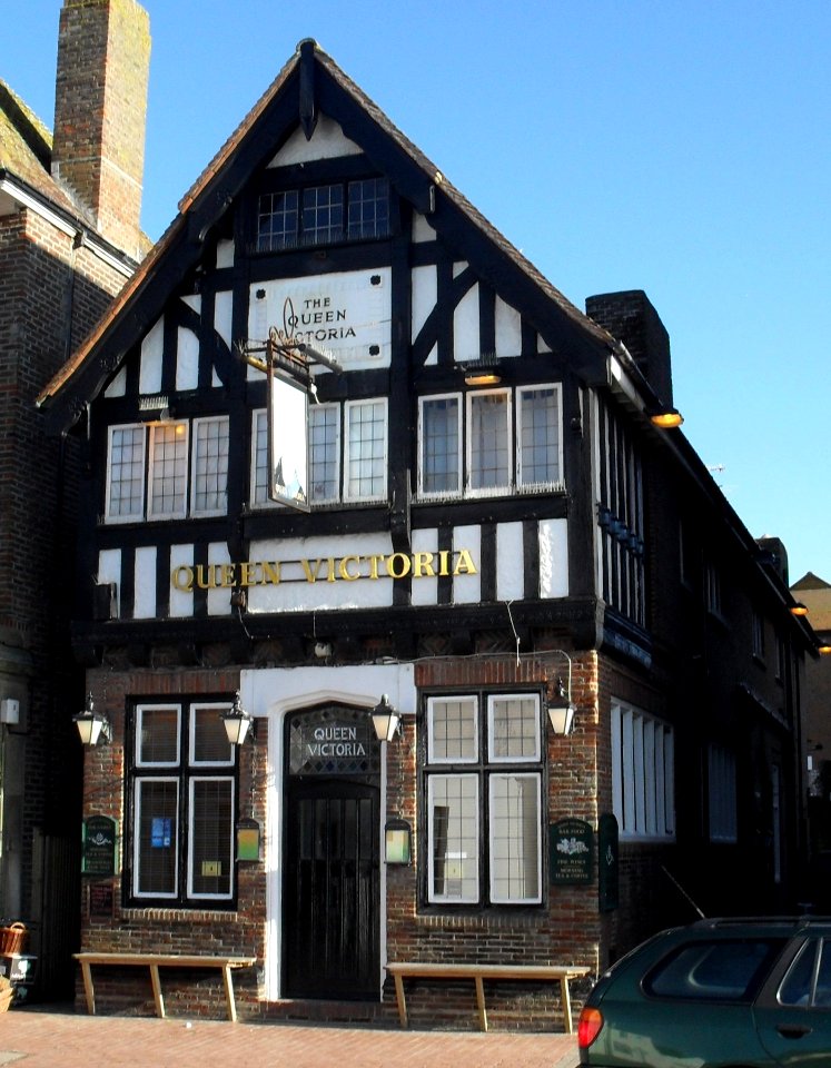 Queen Victoria Pub, High Street, Rottingdean (January 2010)