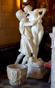 Pygmalion and Galatea, based on painting by Jean Léon Gérôme - Hearst Castle - DSC06197