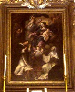 Quadro madonna rosario