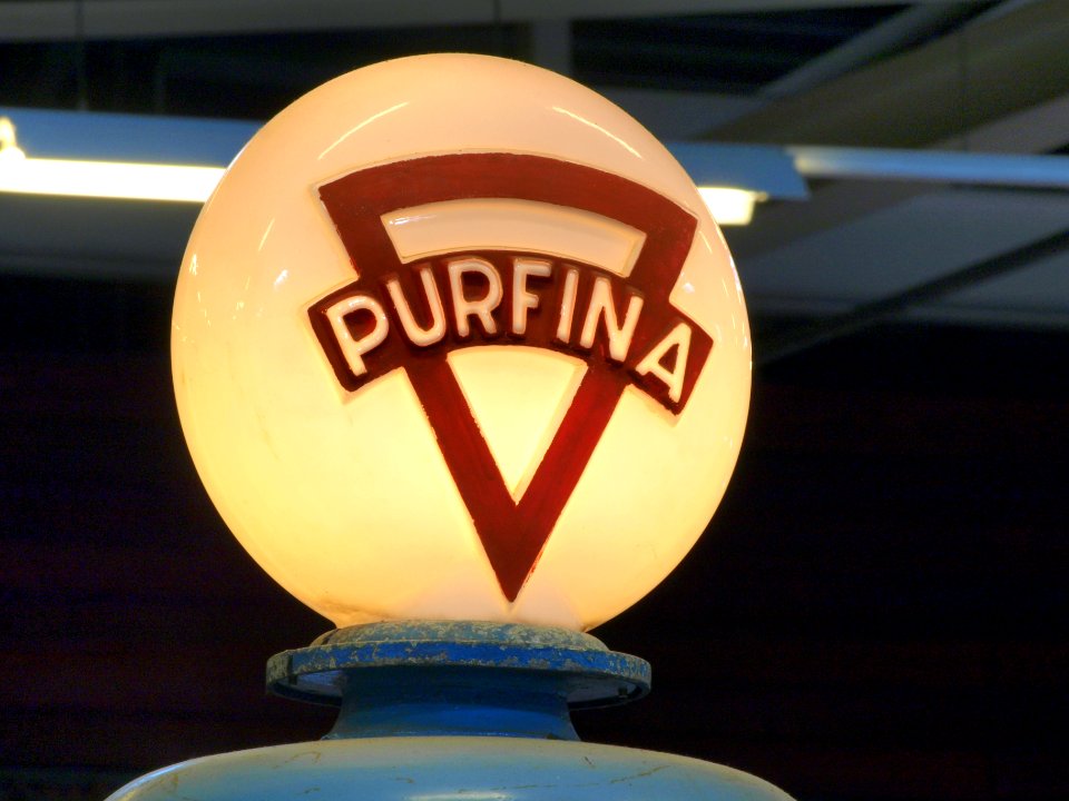 Purfina light on pump