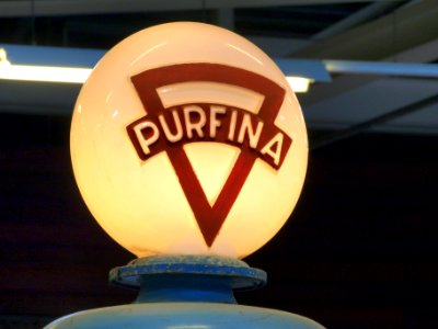 Purfina light on pump