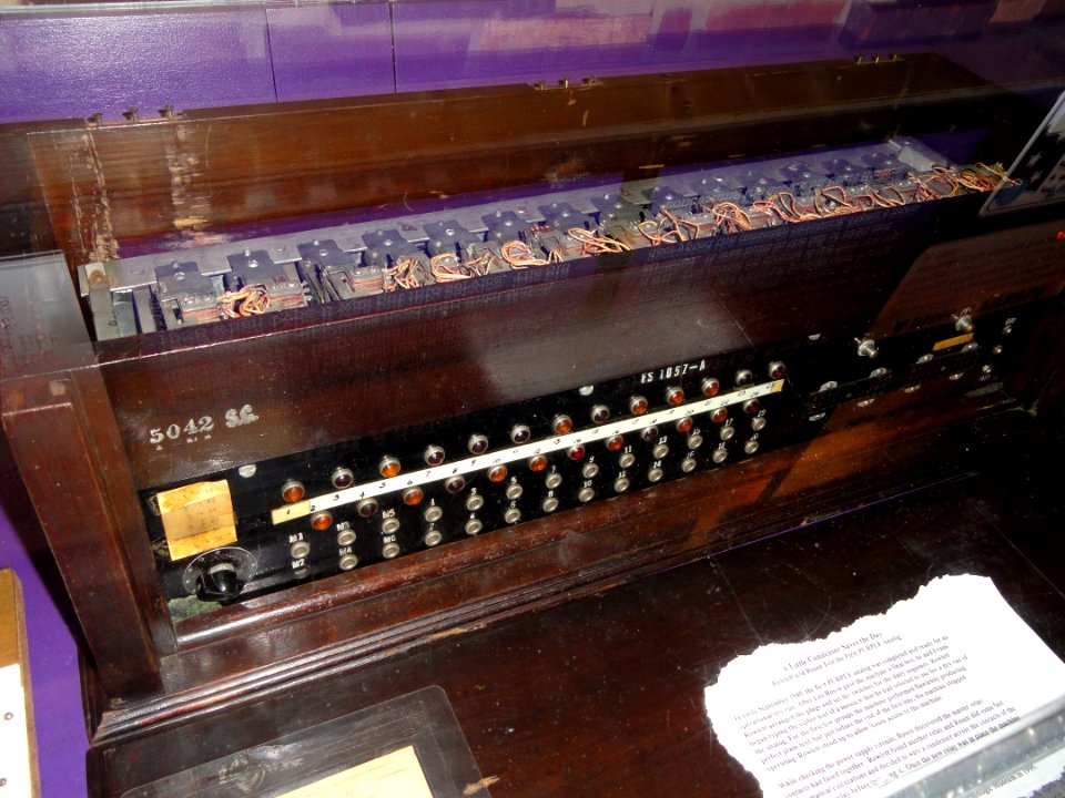 PURPLE analog No 1 - National Cryptologic Museum - DSC07846