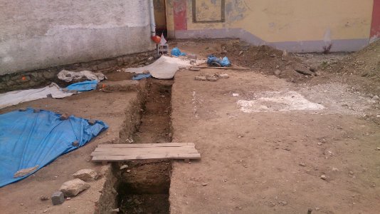 Q Horazdovice - archeologicke vykopavky