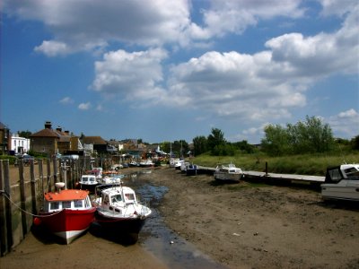 Queenborough Creek- low tide