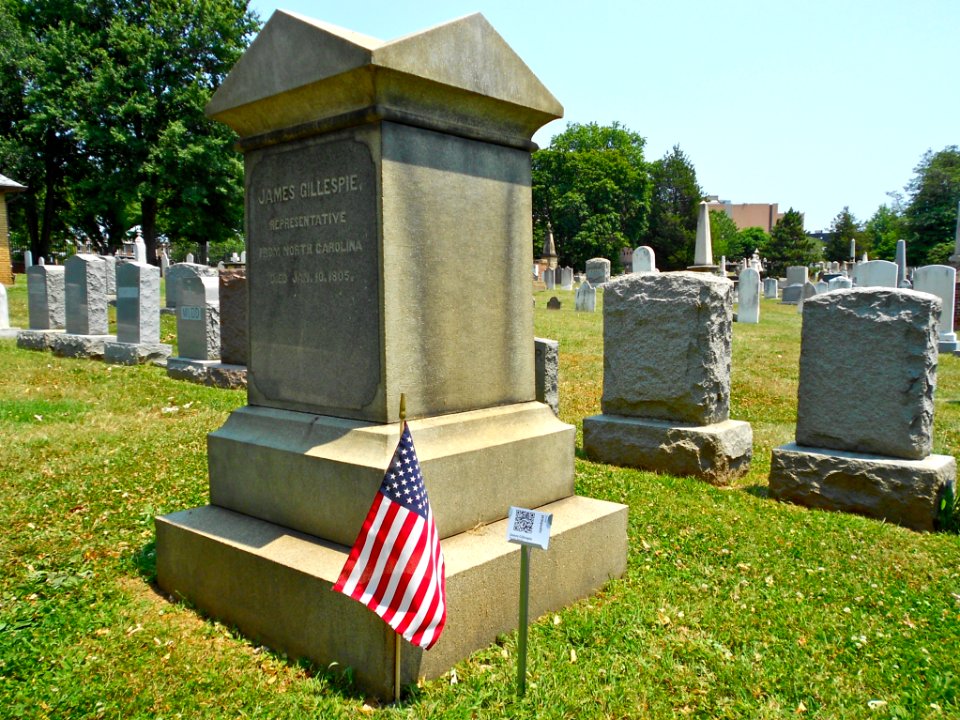 QR CC J Gillespie grave