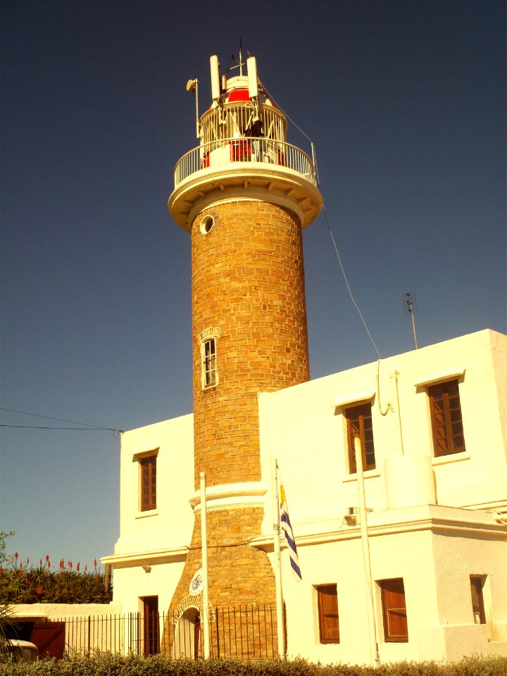Punta Carretas lighthouse closeup