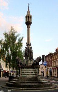 Queen Victoria Memorial, St James's Square, Newport, Isle of Wight (May 2016)