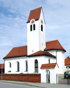 Putzbrunn, alte Stephanskirche von Südosten, 3a