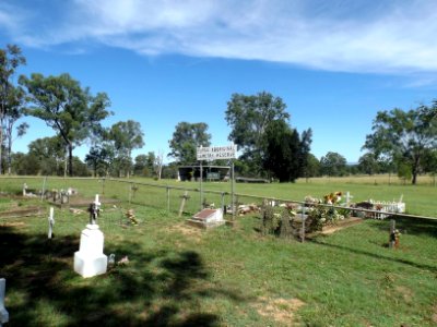 Purga Aboriginal Cemetery gravestones