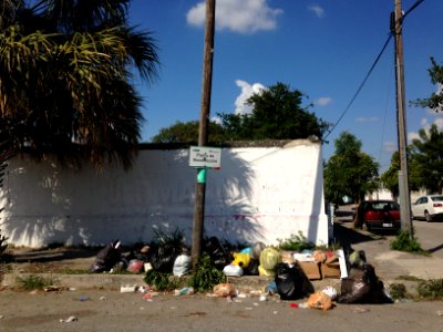 Punto de recoleccion de basura