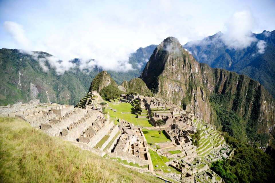 Ande inca mountain photo