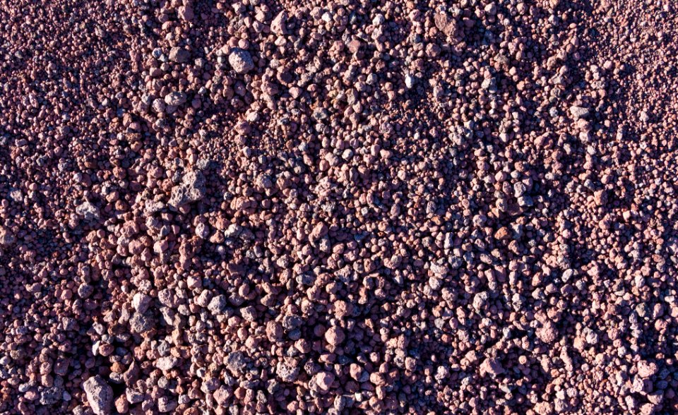 Puzzolane stones from Vesuvius Italy photo
