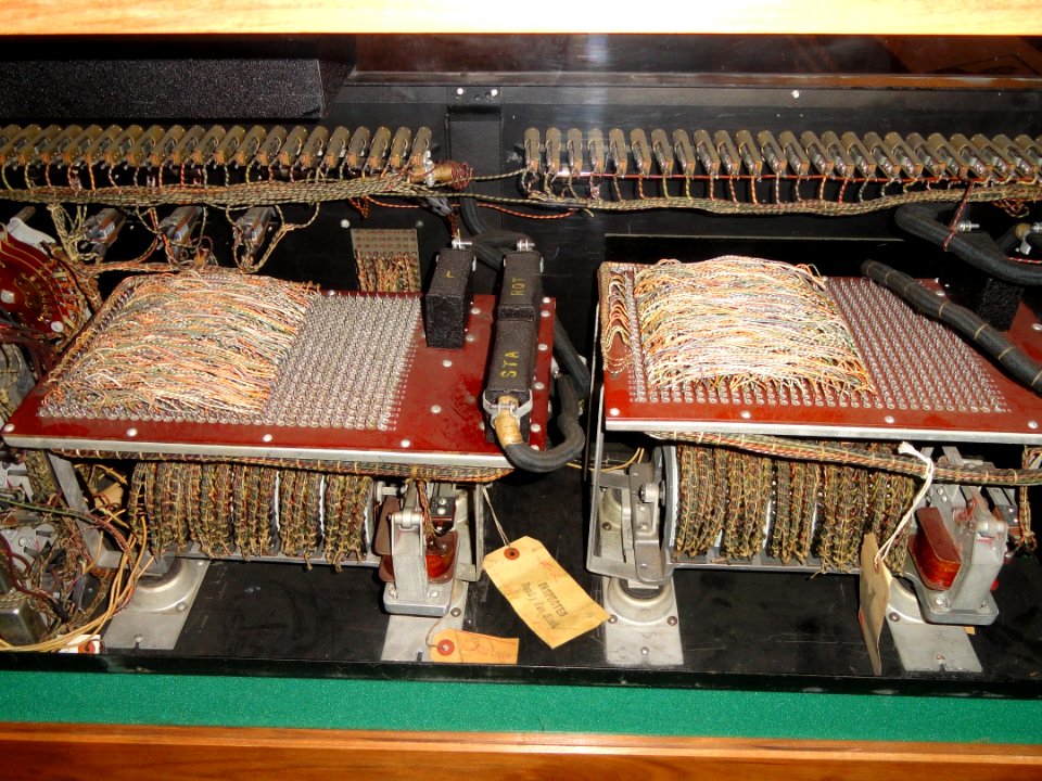 PURPLE analog, improved version of March 1944 - National Cryptologic Museum - DSC07834