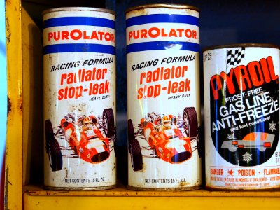 PurOlator radiator stop-leak can