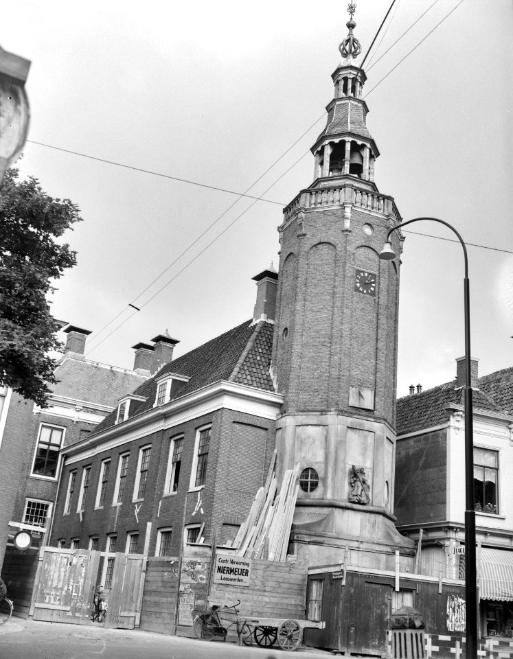 Raadhuis van Harlingen in restauratie, Bestanddeelnr 907-9016