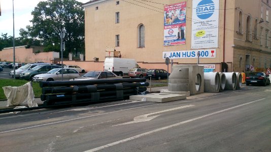Q GymTeplice - oprava kanalizace