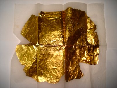 Pure Gold Foil (Talai Warq or Sonay Ka Warq) photo