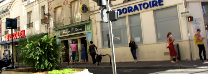 Queue Courbevoie France