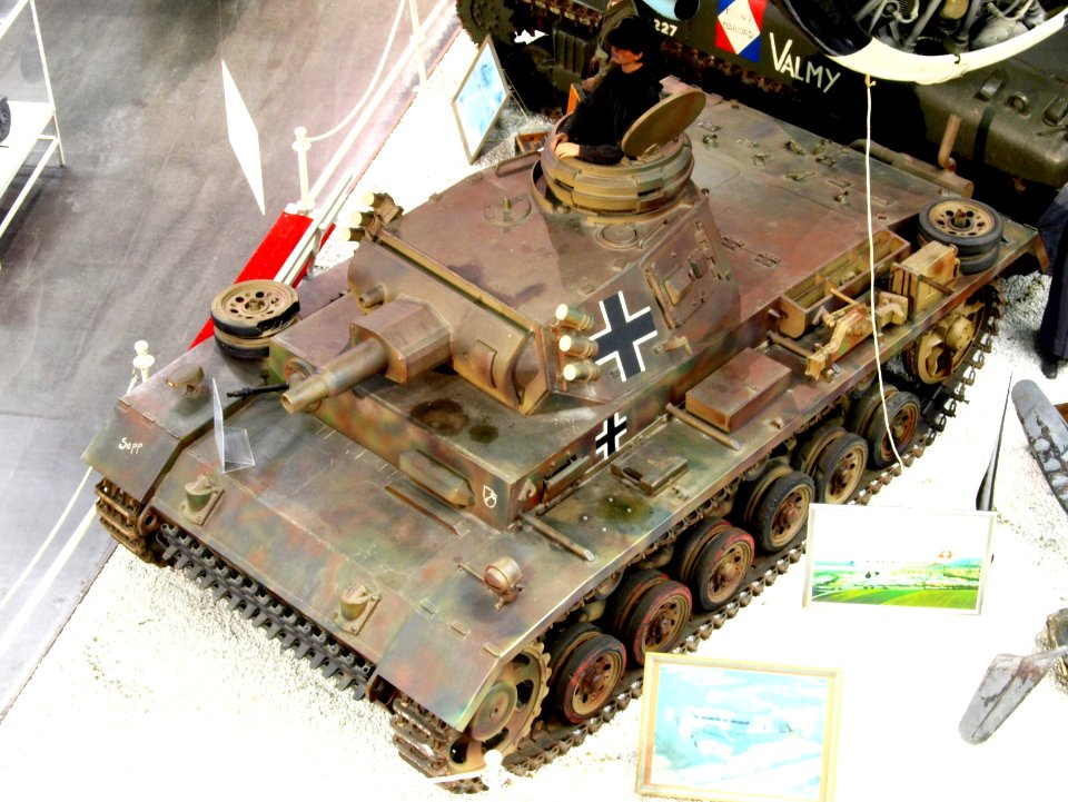PzKw3 with the short-barelled 75mm gun at Sinsheim