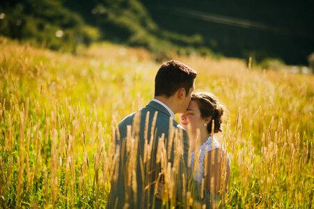 Wedding couple love