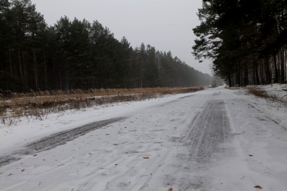 R1 in Ferch with snow 2021-02-07 03