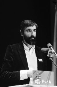 Raads- en Statencongres van de PVDA in Amsterdam. Toespraak van Max van der Berg, Bestanddeelnr 931-9780