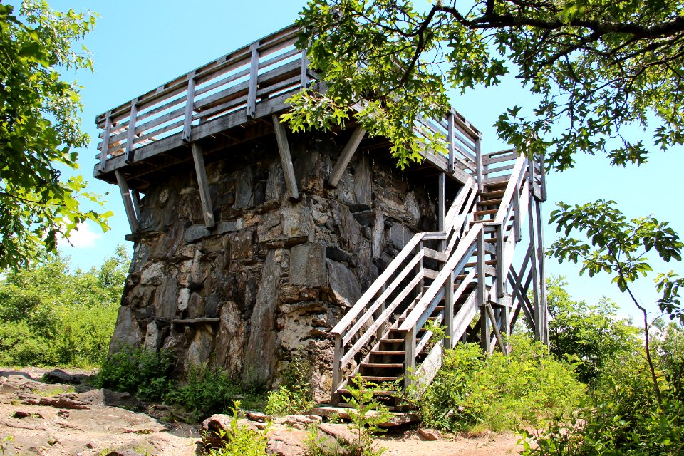Rabun Bald Fire Tower, July 2016