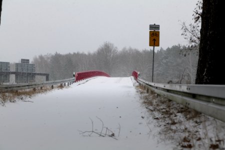 R1 in Ferch with snow 2021-02-07 22