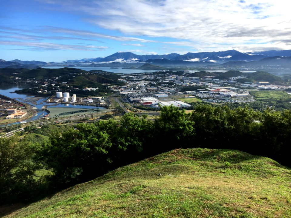 Quartier de Ducos vu depuis la Tour Montravel à Nouméa