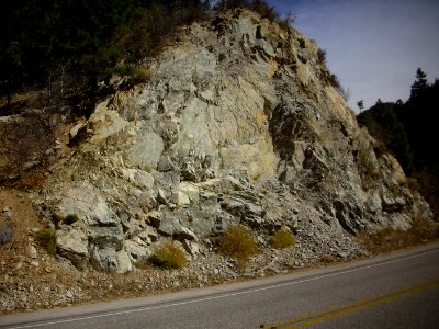 Questa Caldera margin precaldera rock