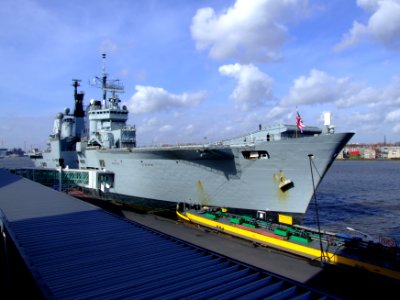 R07 HMS Ark Royal p4 IJ harbour, Port of Amsterdam