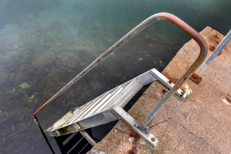 Quay ladder in Sandvik 2