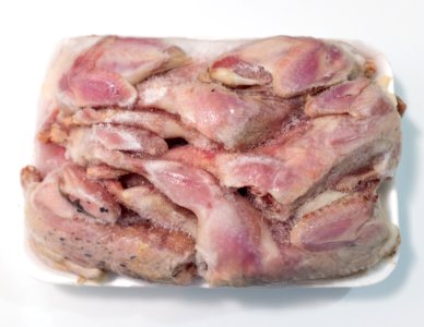 Quail, six, frozen and packaged for sale